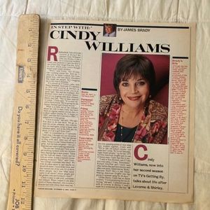 Cindy Williams clipping Laverne & Shirley actress 1993 article